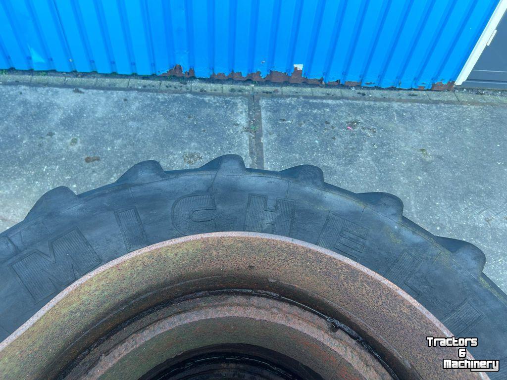 Roues, Pneus, Jantes, Barillets Jumelage Michelin Dubbelwiel passend aan 25 Inch velg+haak