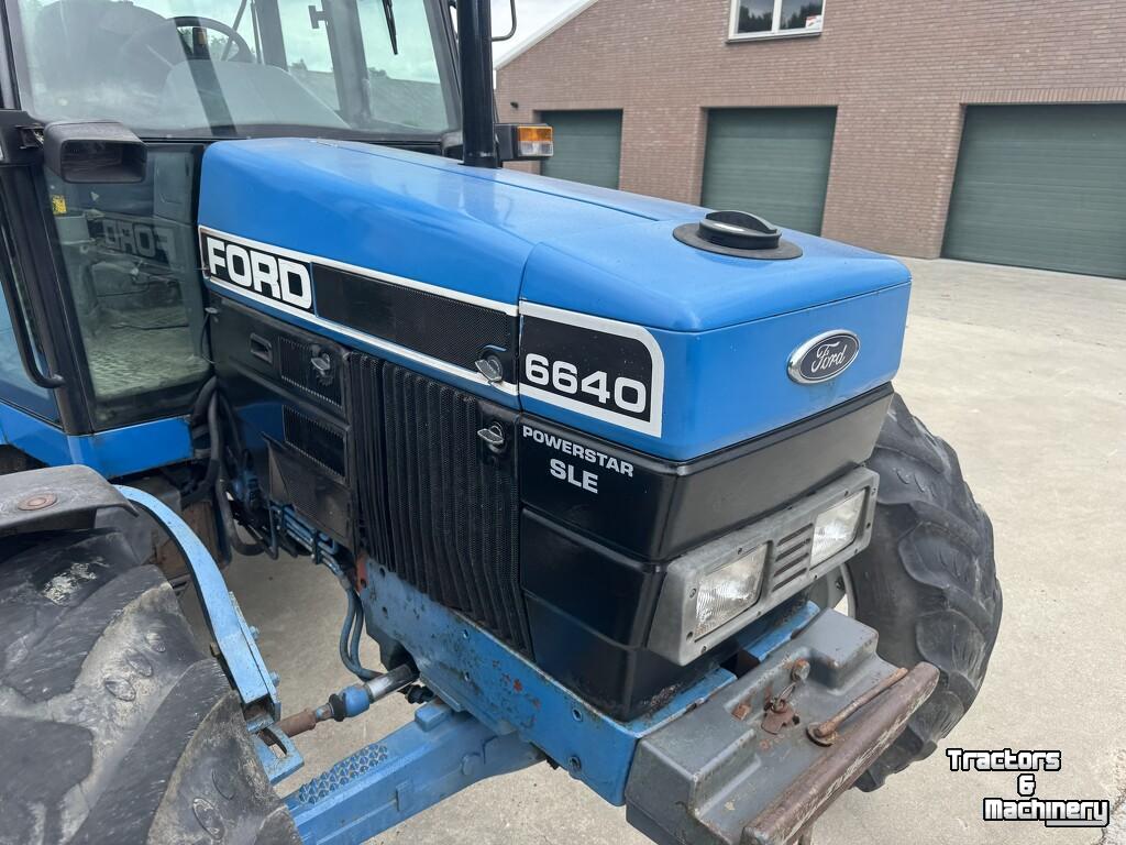 Tracteur Ford 6640 sle