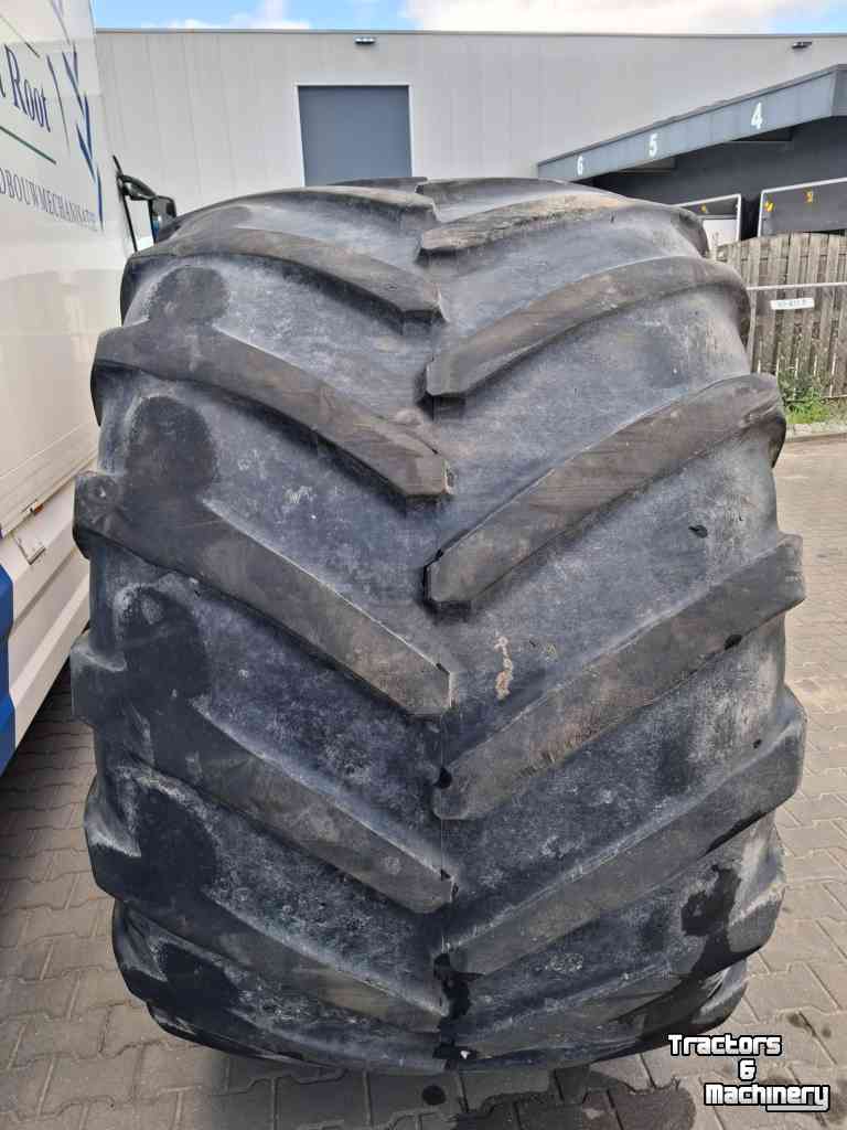 Roues, Pneus, Jantes, Barillets Jumelage Michelin Mega X Bib 1050/50r32 op velg