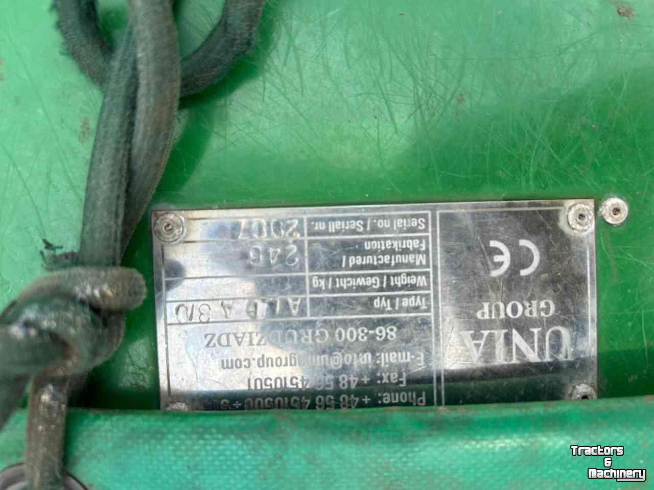 Semoir Unia Zaaimachine 3 meter opbouw vleugelschaar cultivator