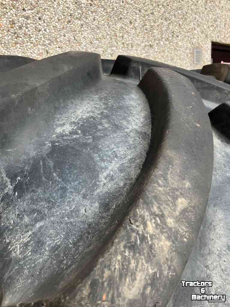 Roues, Pneus, Jantes, Barillets Jumelage Vredestein Set TRAXION HARVEST 800/65R32 compleet op Velg aansluiting 280/335/10gaats