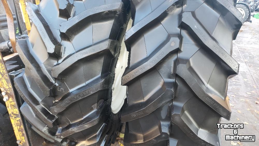 Roues, Pneus, Jantes, Barillets Jumelage Trelleborg 540/65R34