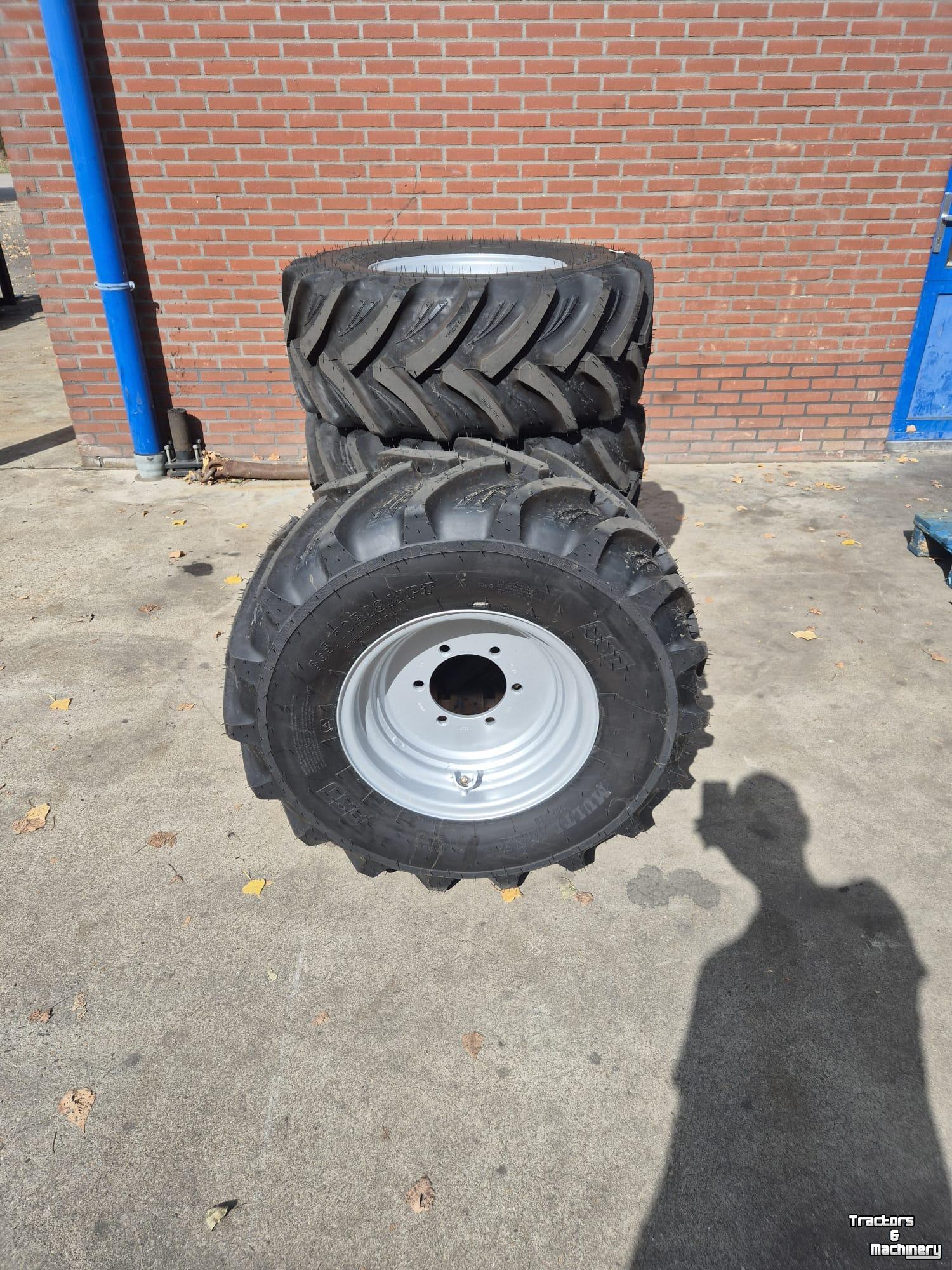 Roues, Pneus, Jantes, Barillets Jumelage BKT 365/70R18
