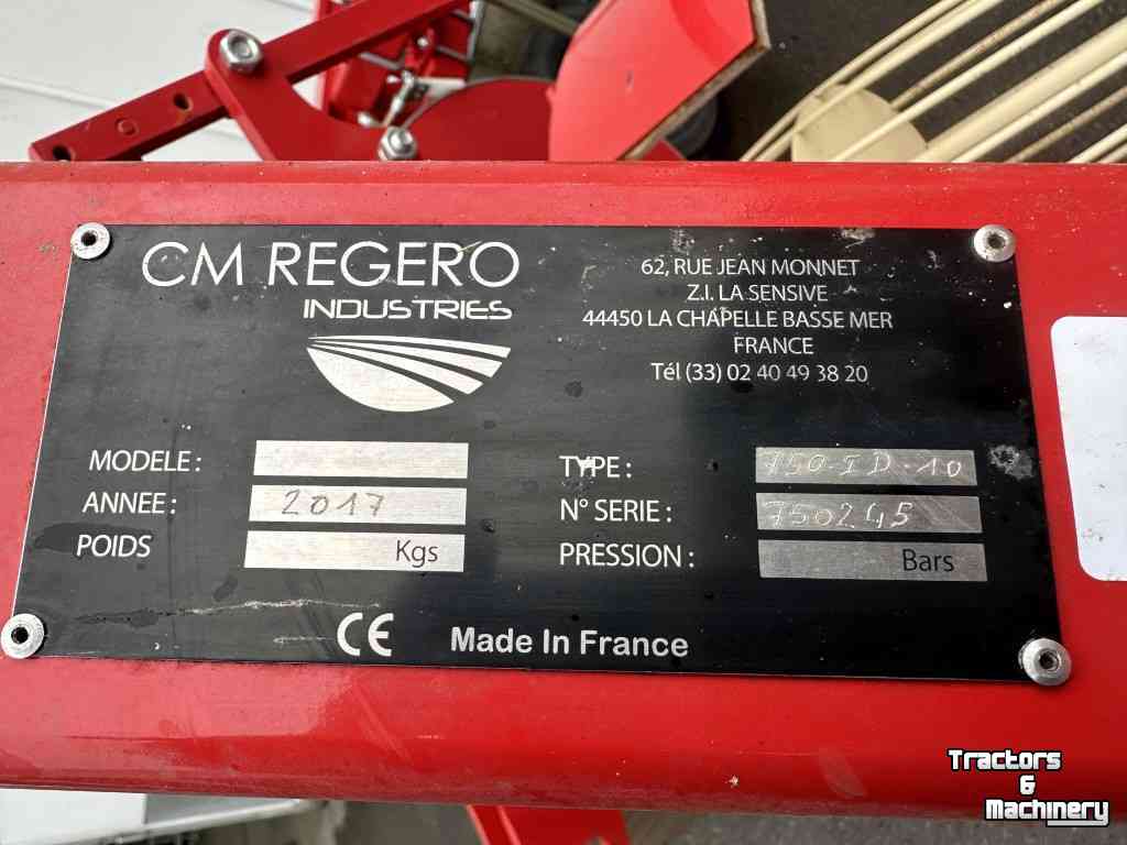 Poseuse de plastique automatique Regero CM 750ID10 folielegger