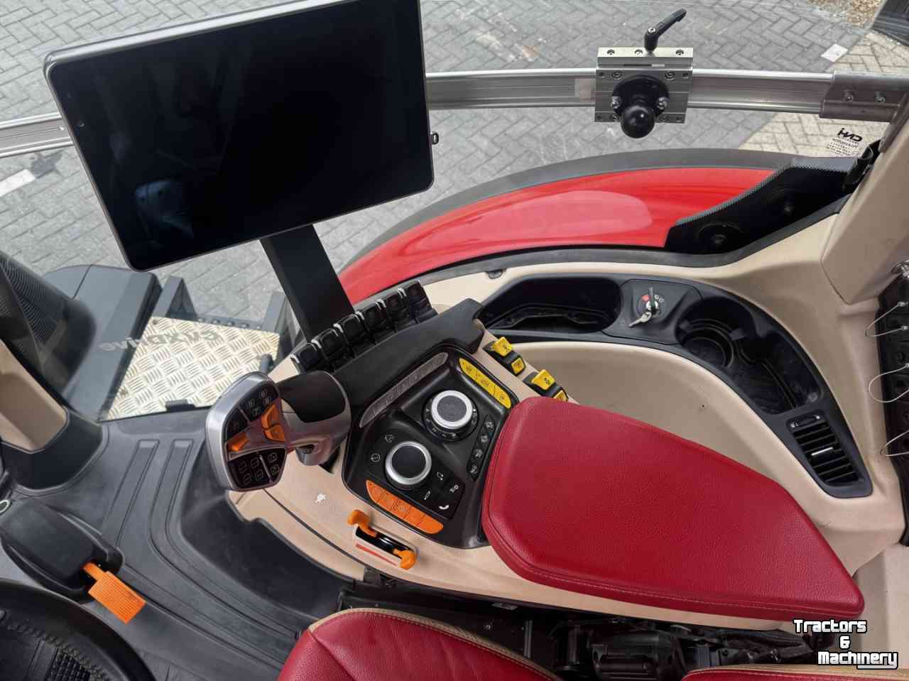 Tracteur Case-IH Puma 240AFS CVX connect vario Fronthef Hydr rem Lucht Vol GPS