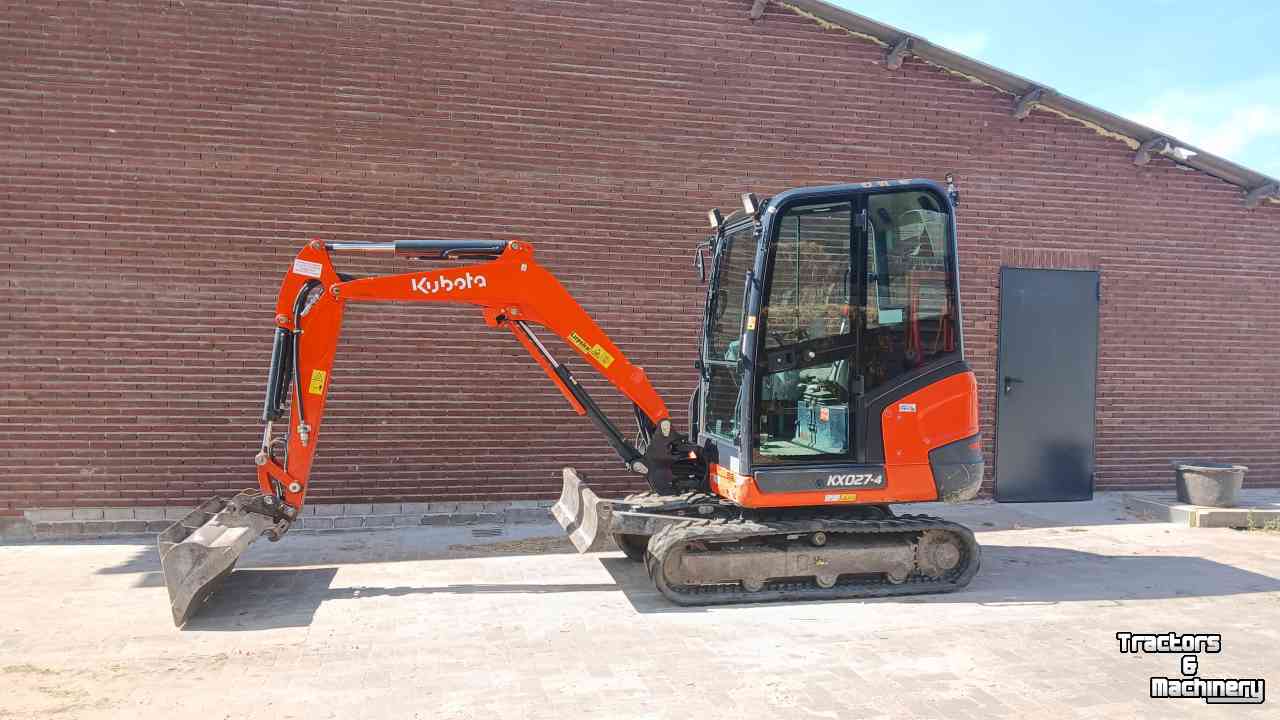 Mini pelleteuse Kubota Kx 27-4