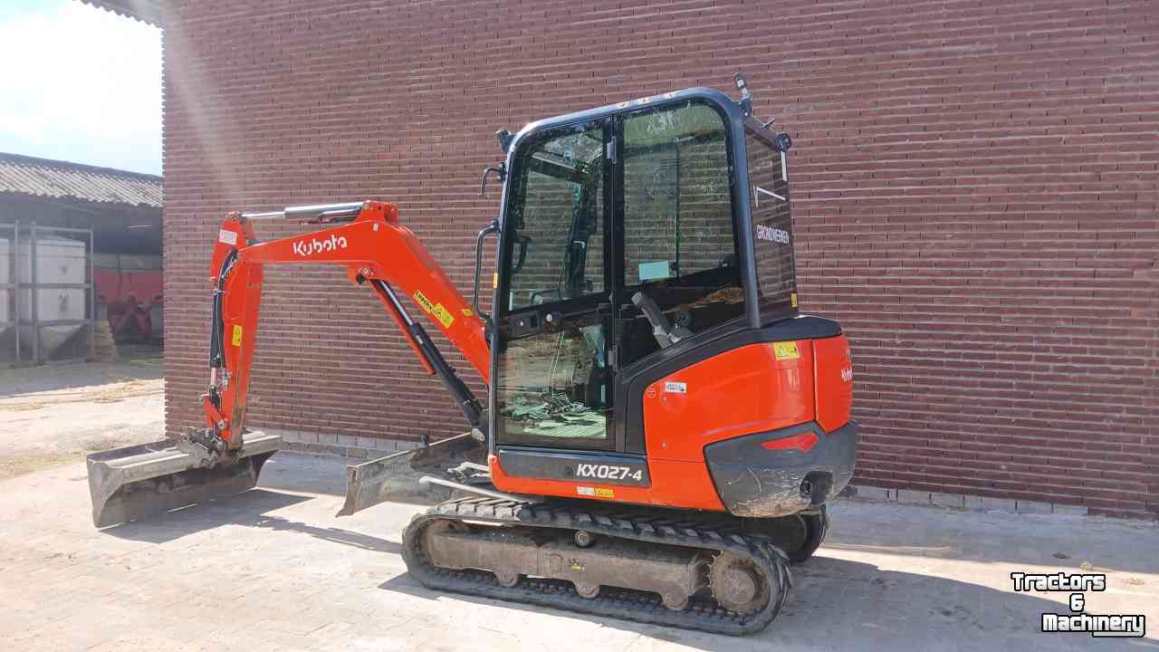 Mini pelleteuse Kubota Kx 27-4