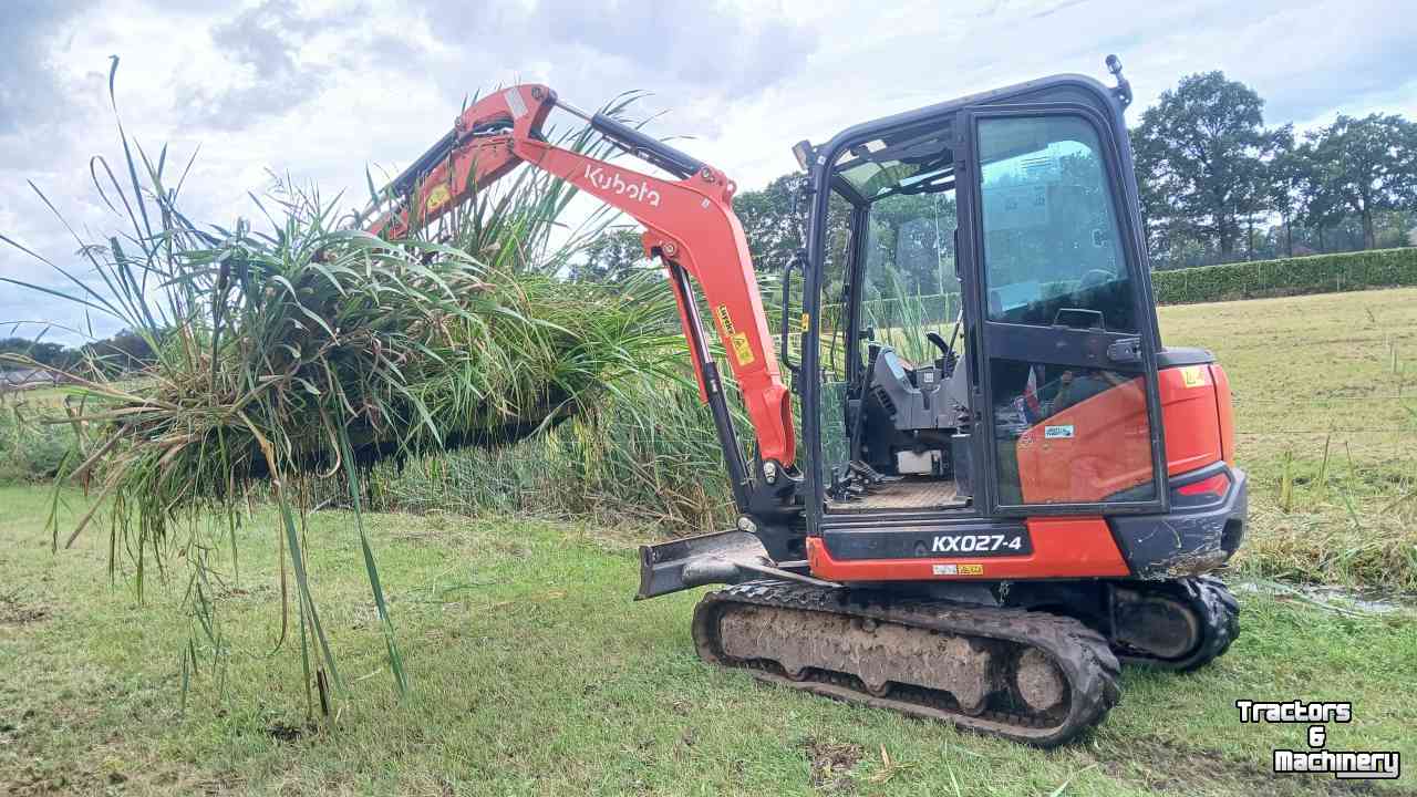 Mini pelleteuse Kubota Kx 27-4