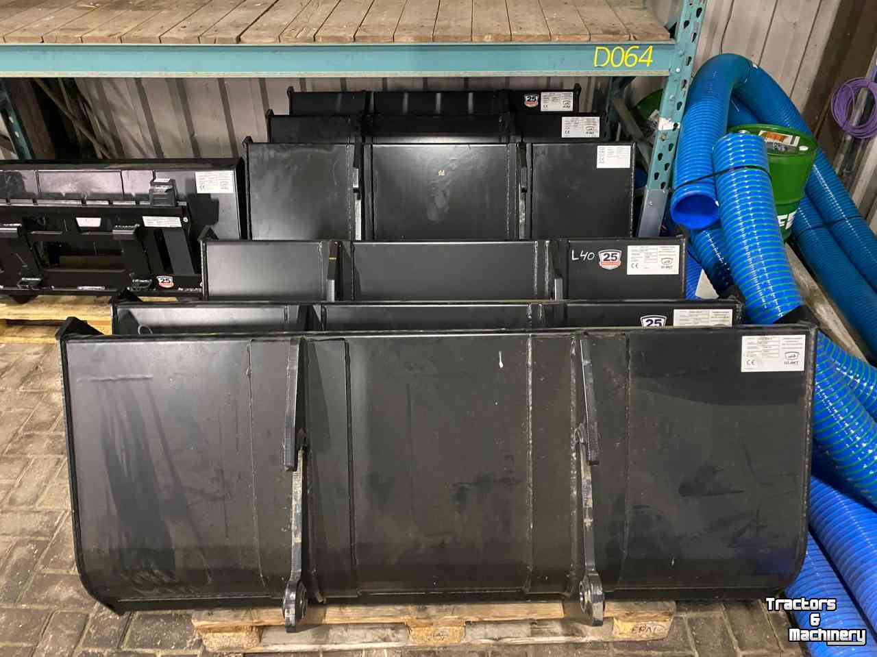 Godets chargeur Giant Pelikaanbak 1.40 met bovenklem