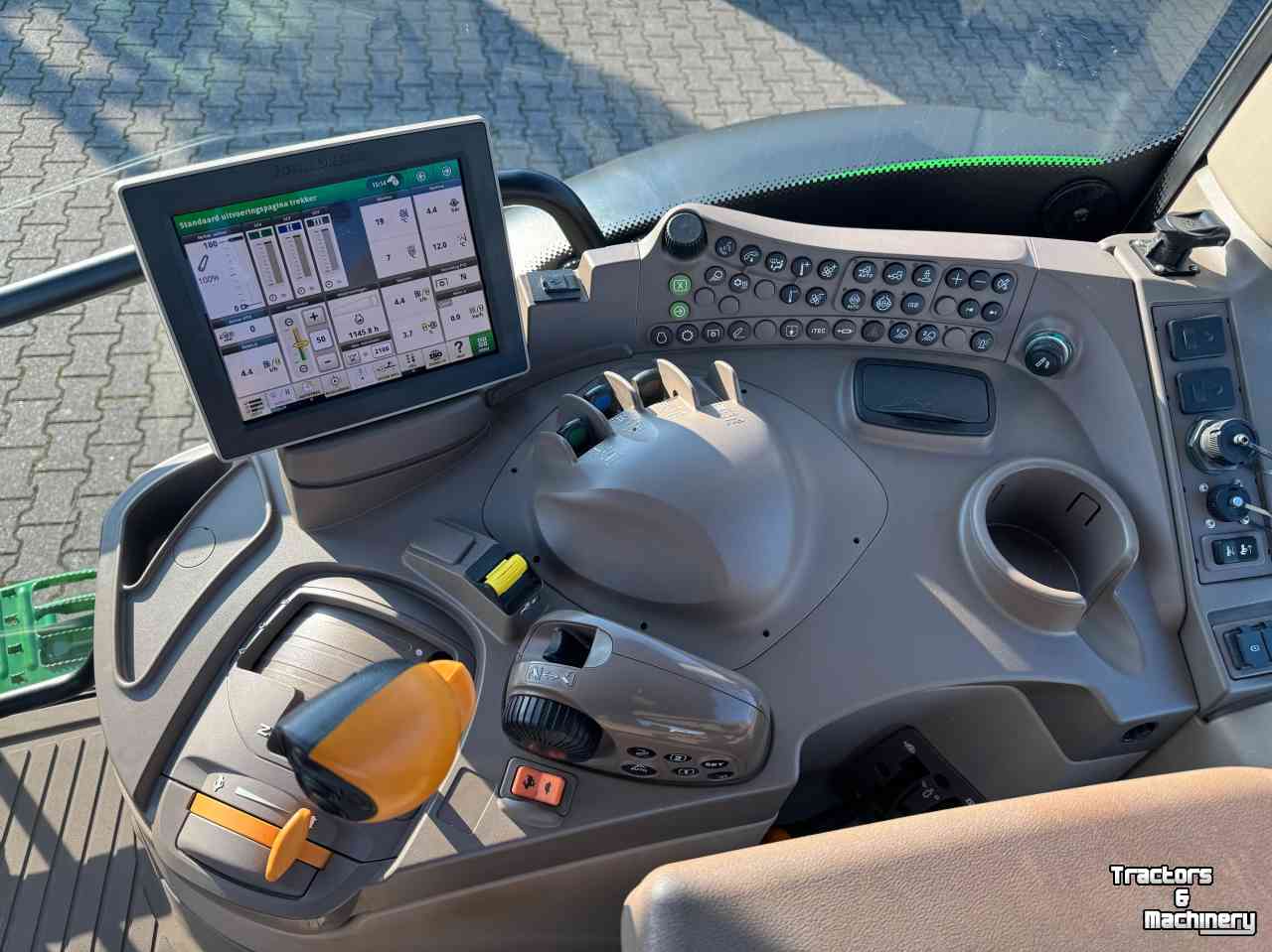 Tracteurs John Deere 6120R AQ 40-eco + KRUIP TLS HCS 1150 UUR!!!