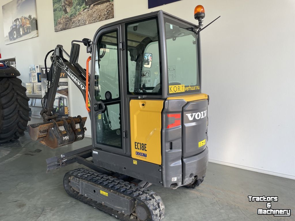 Mini pelleteuse Volvo EC18E Mini-Graver