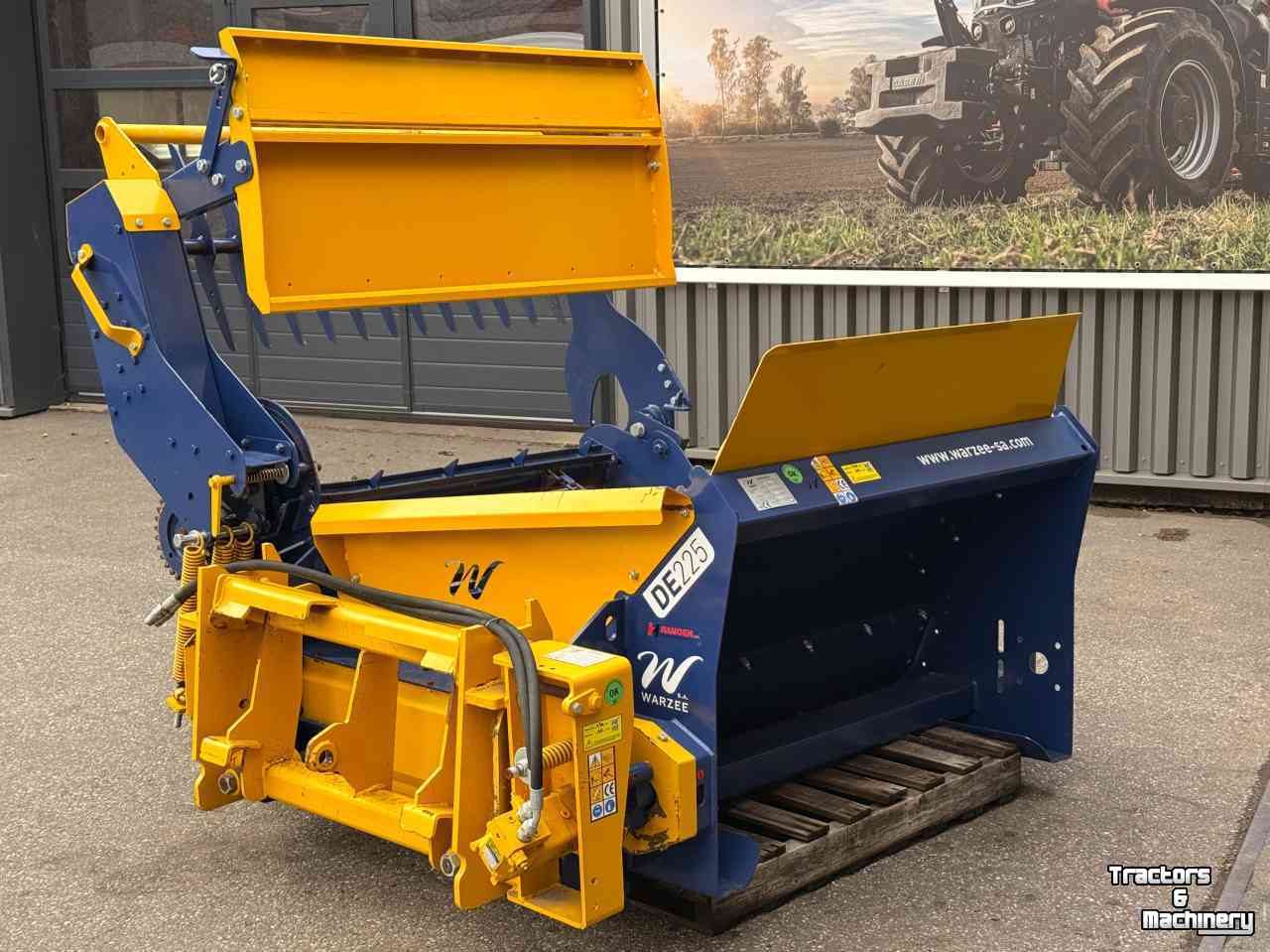 Dérouleuse de balle  Warzee DE225