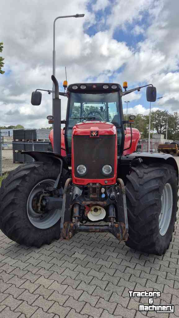 Tracteur Massey Ferguson 6490 Dyna-6 40Kmh, Lucht, Fronthef en PTO