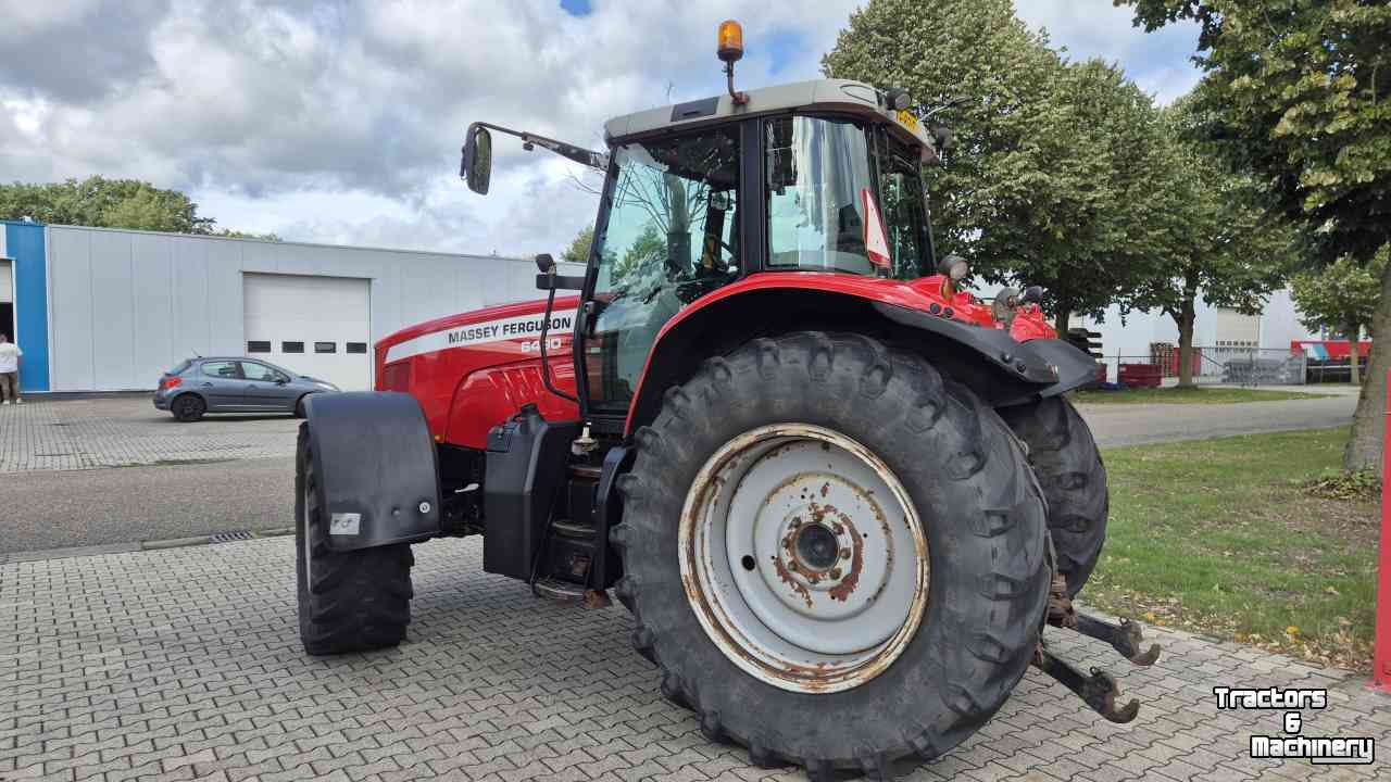 Tracteur Massey Ferguson 6490 Dyna-6 40Kmh, Lucht, Fronthef en PTO