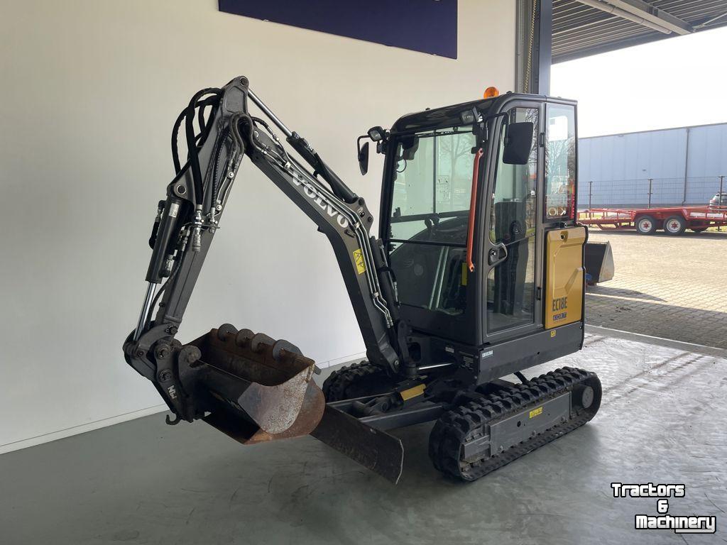 Mini pelleteuse Volvo EC18E