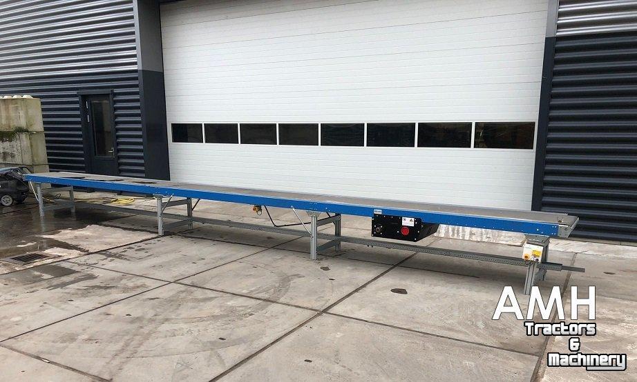 Convoyeur  10000X600 TRANSPORTBAND VLAKKE BAND FLAT BELT CONVEYOR BELT FLACHBAND FÖRDERBAND