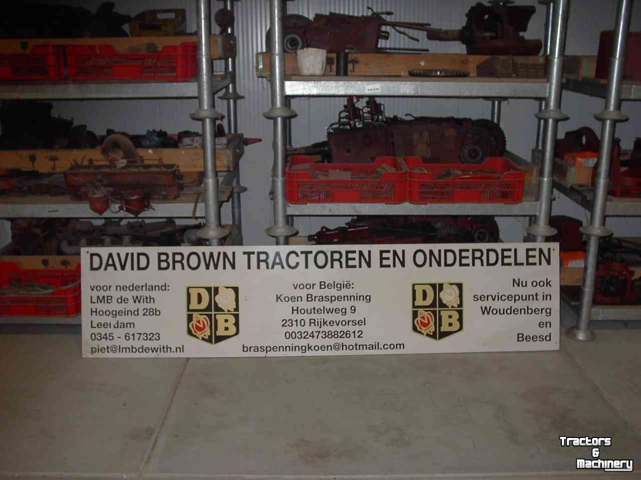 Tracteurs David Brown Alle Types