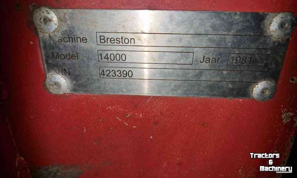 Benne agricole Breston 14000 Kipper
