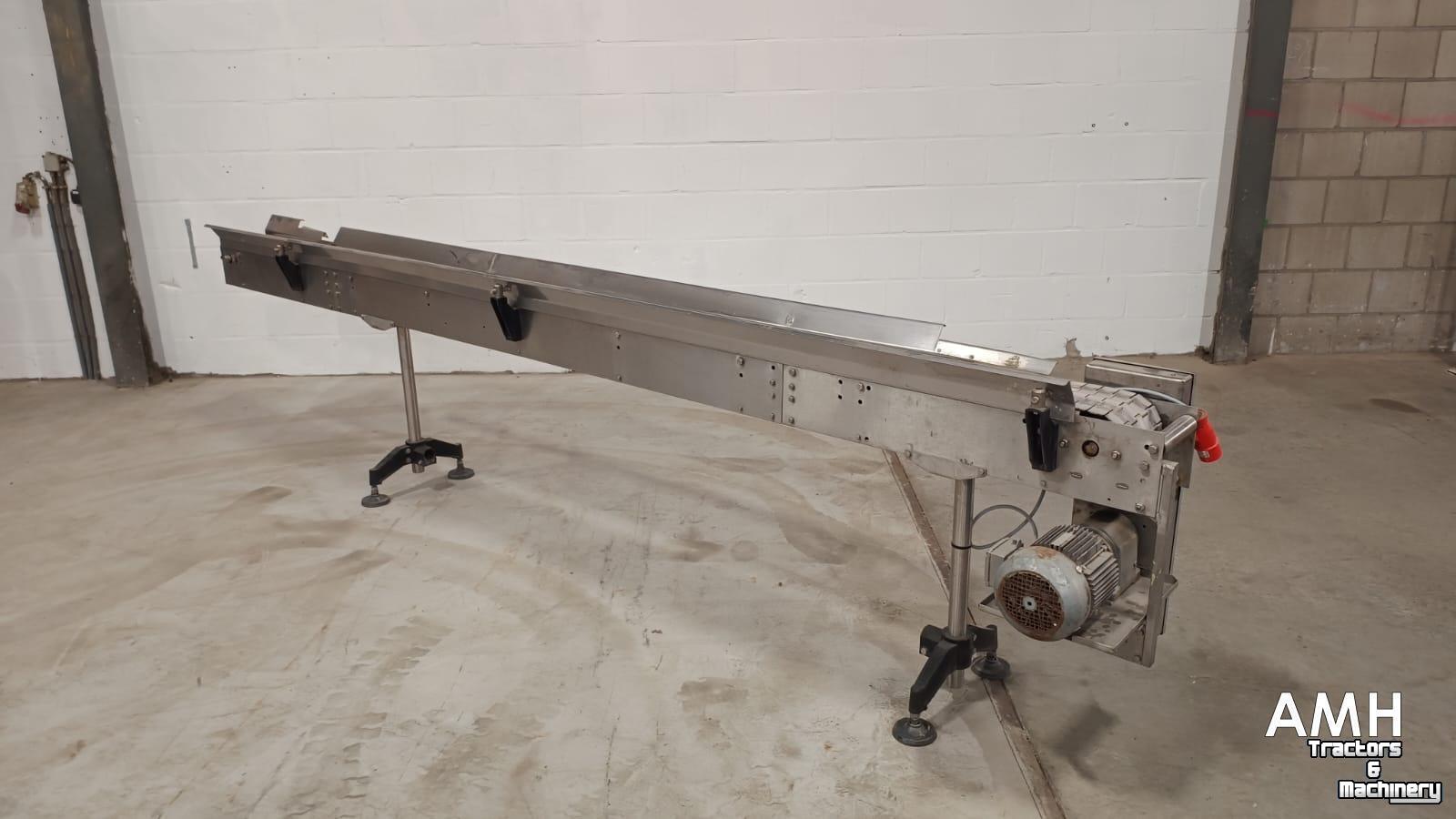 Convoyeur  4120X190 TRANSPORTBAND VLAKKE BAND FLAT BELT CONVEYOR BELT FLACHBAND FÖRDERBAND