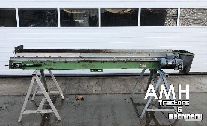 Convoyeur Schomaker 2740X390 TRANSPORTBAND VLAKKE BAND FLAT BELT CONVEYOR BELT FLACHBAND FÖRDERBAND