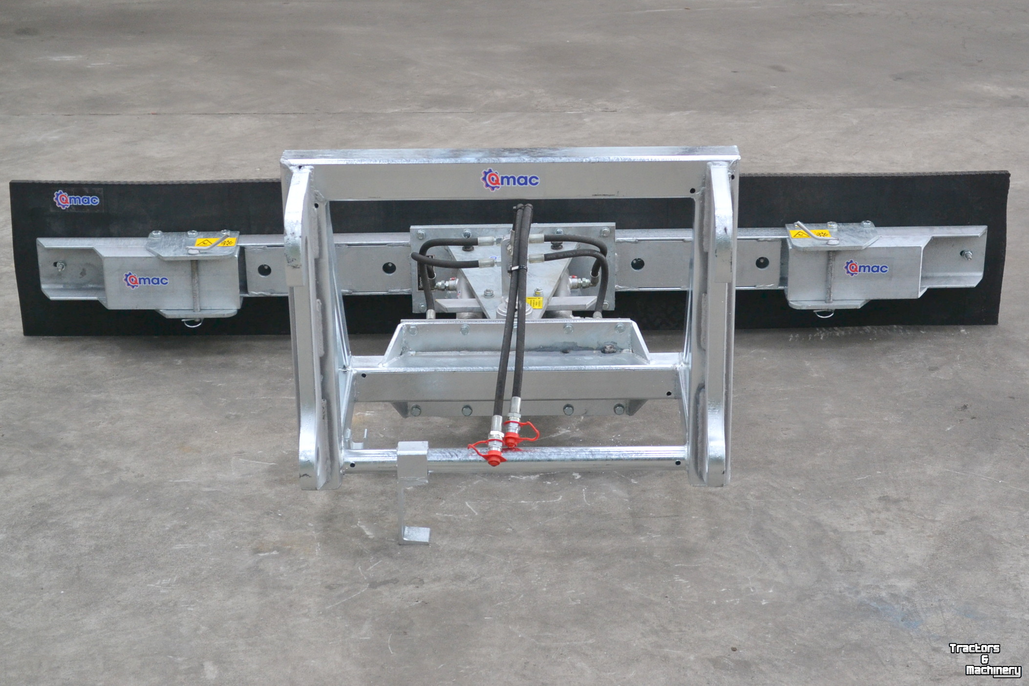 Rabot caoutchouc Qmac Rubberschuif Ahlmann AZ6/85