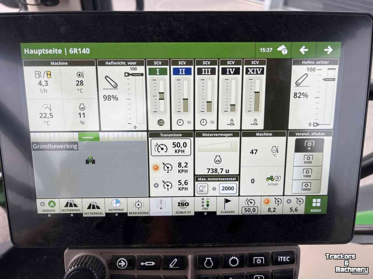 Tracteur John Deere 6 R 140