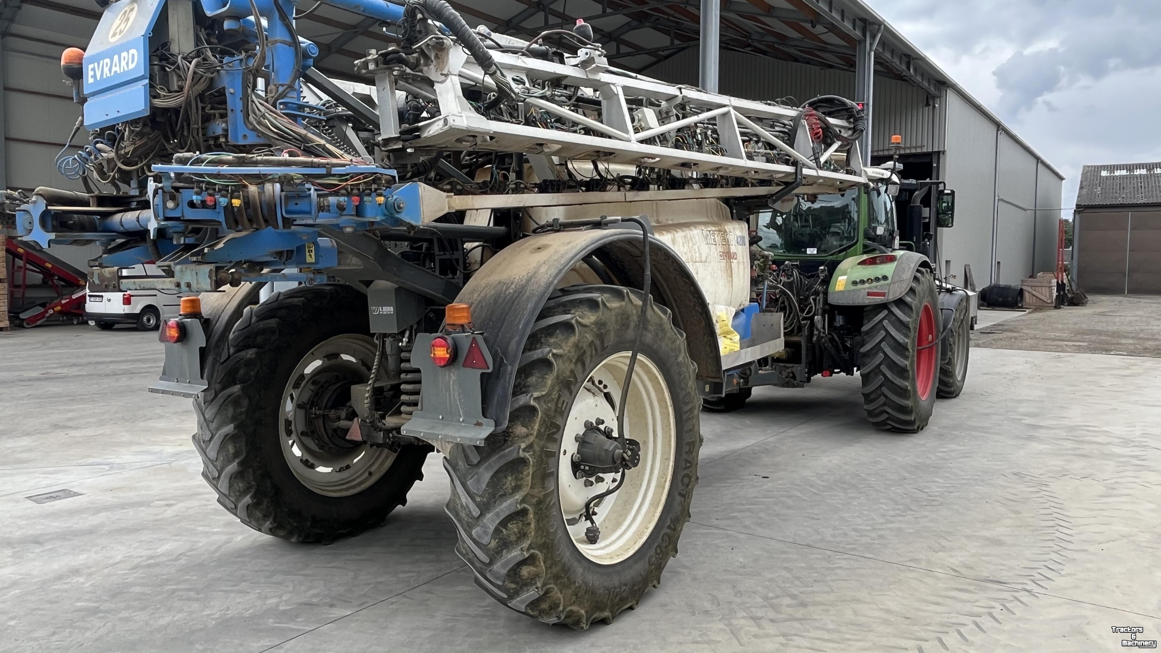 Pulvérisateur porté Evrard Meteor 4200