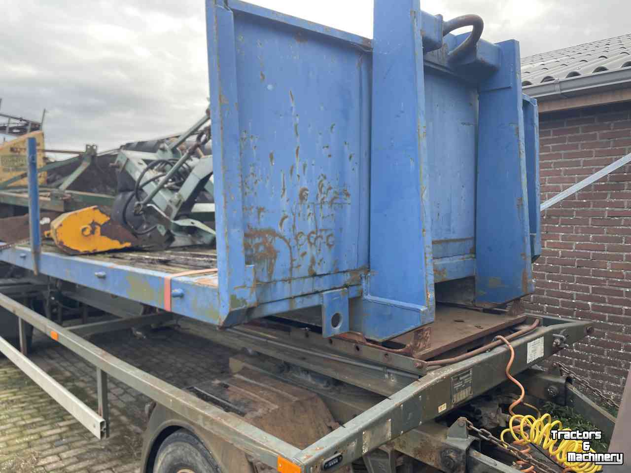 Conteneur  Flat containerplateu