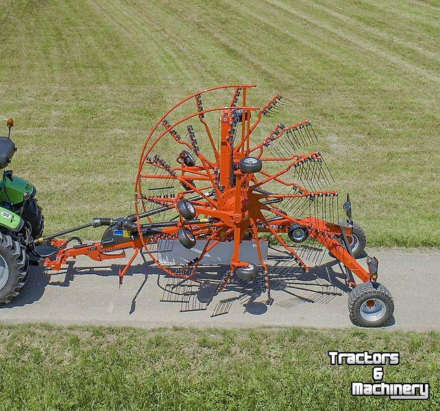 Andaineur Kuhn Kuhn - GA 8731+ dubbele hark met middenafleg