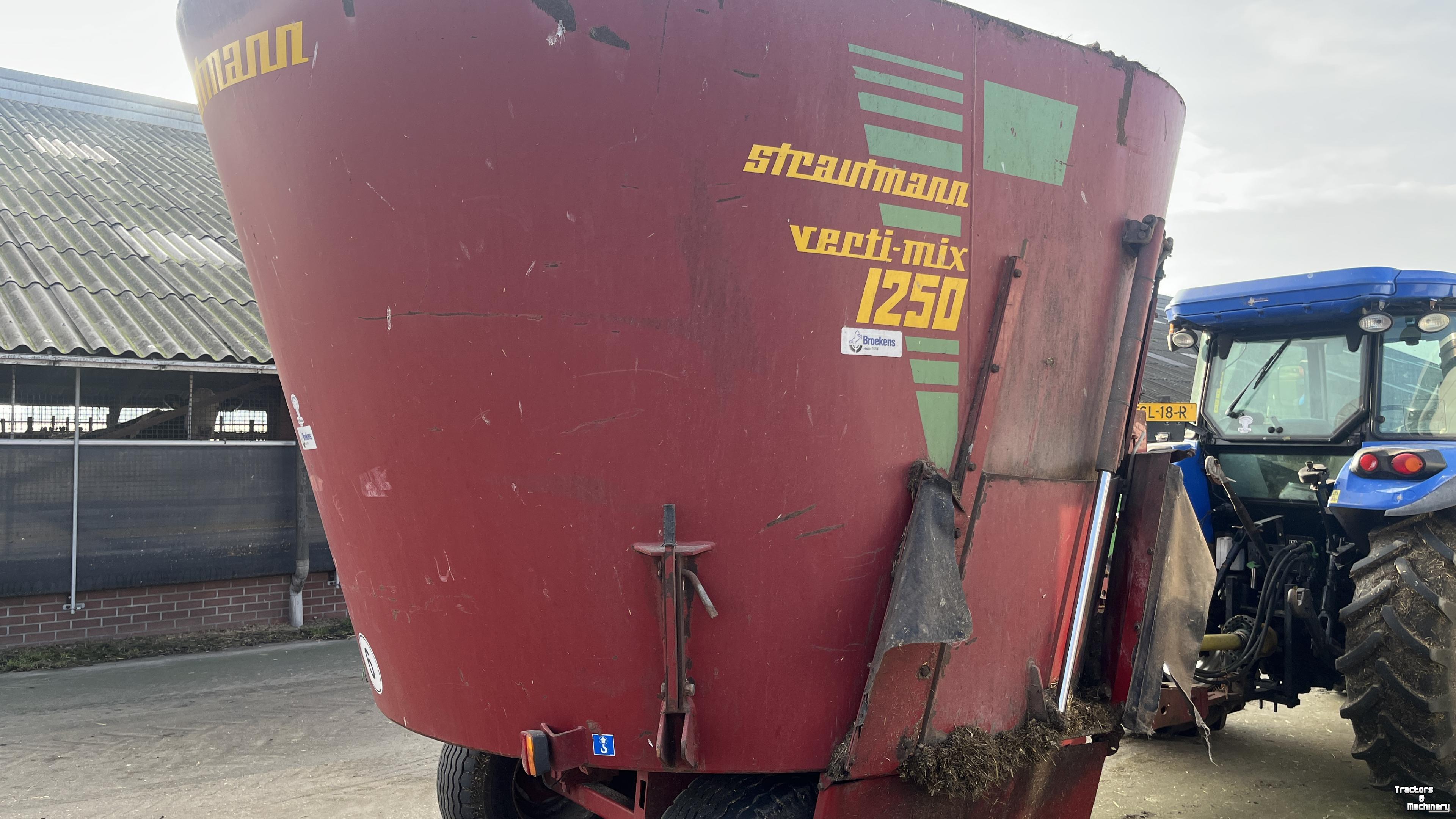 Mélangeuse Verticale Strautmann verti-mix 1250