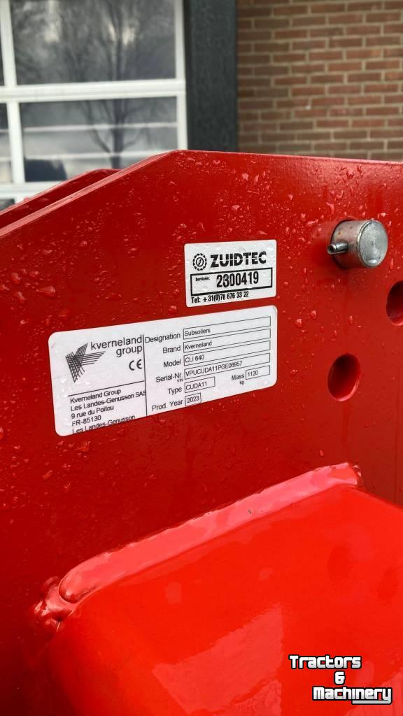 Cultivateur Kverneland CLI 640
