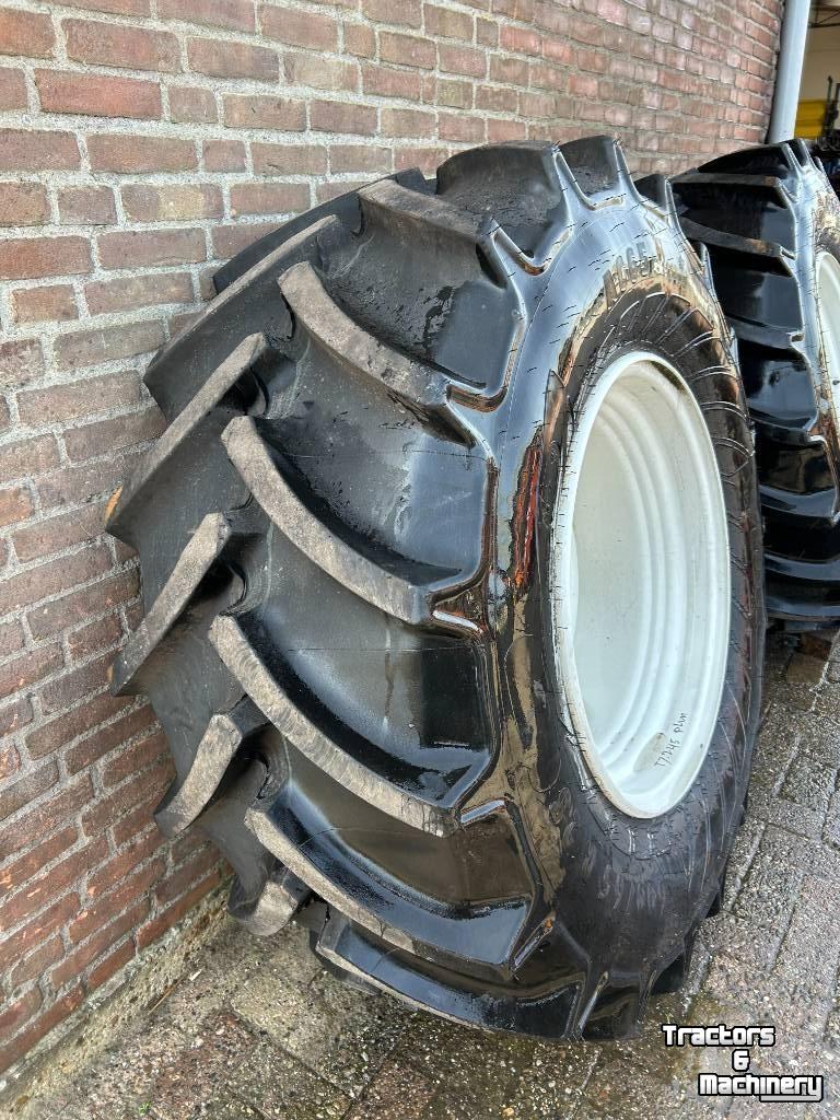 Roues, Pneus, Jantes, Barillets Jumelage Mitas 650/75R38 SFT + 600/65R28