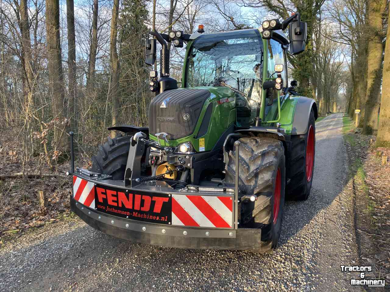 Pare-chocs avant Fendt 310 311 312 313 314 Trekkerbumper rubber schuif