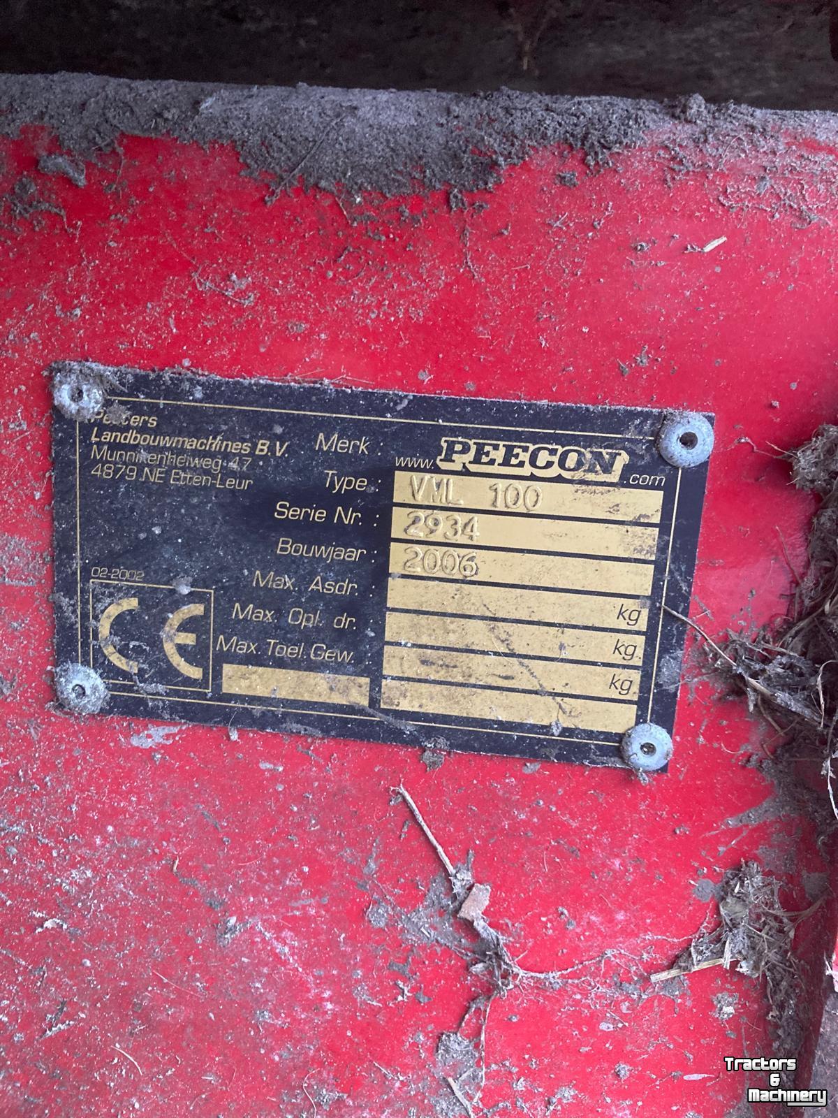 Mélangeuse Verticale Peecon VML 100
