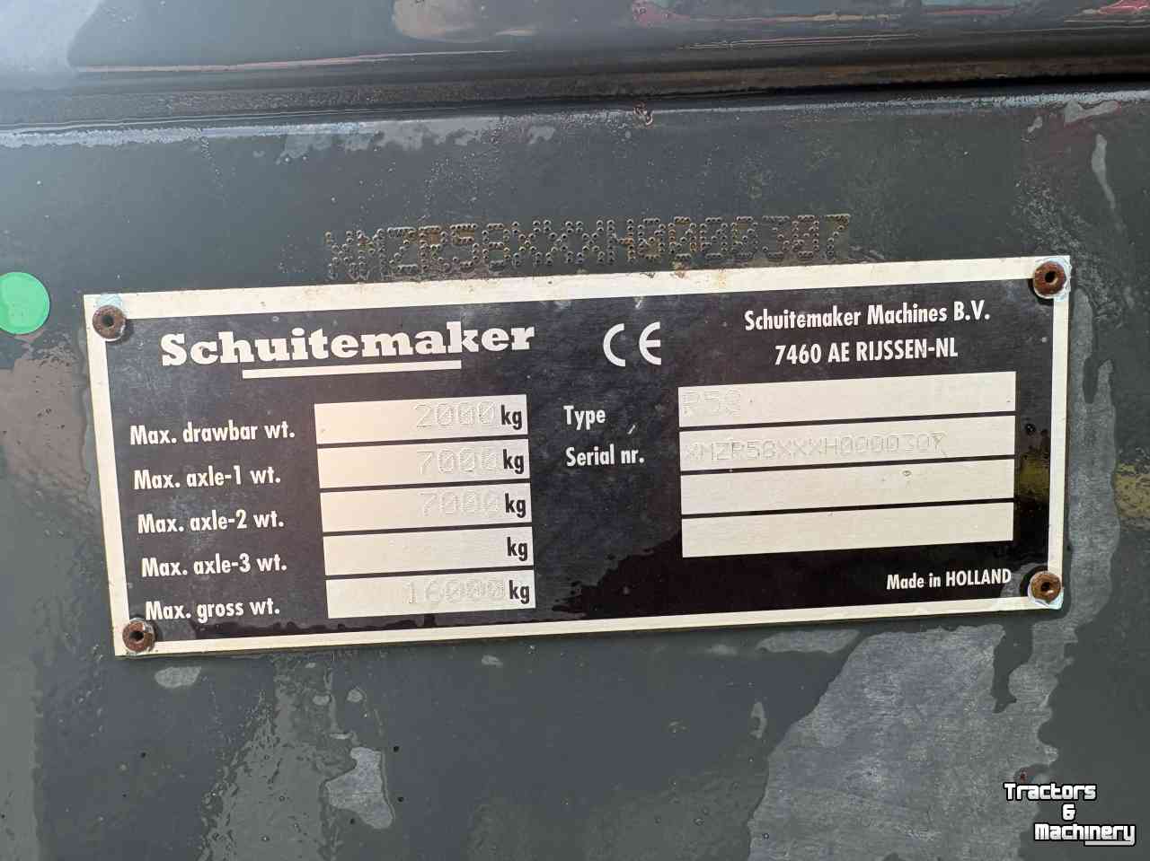 Autochargeuse Schuitemaker Rapide Farmer 58