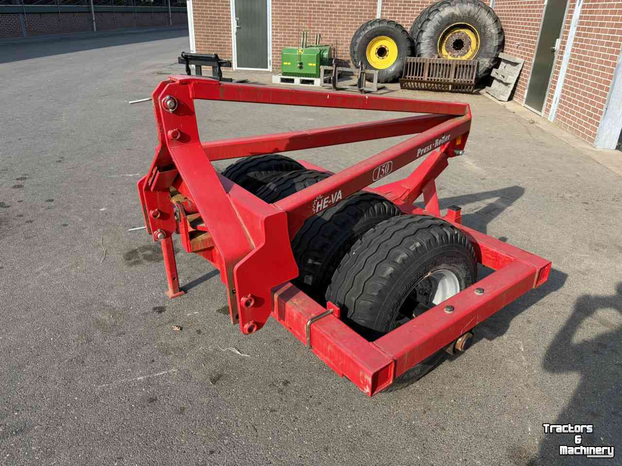 Rouleau compacteur latérale / avant He-Va Front bandenpakker 150