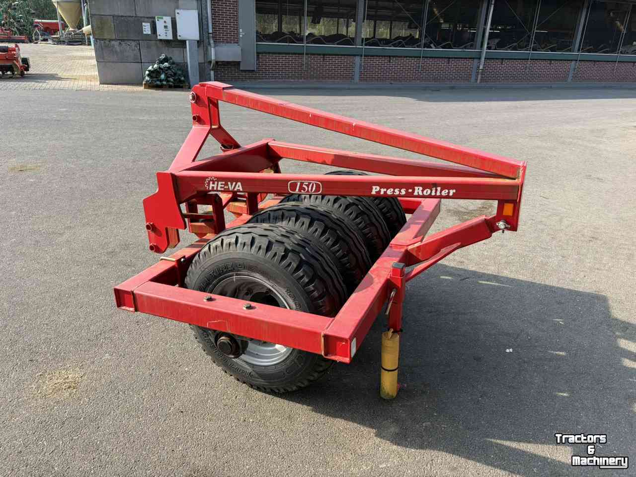 Rouleau compacteur latérale / avant He-Va Front bandenpakker 150