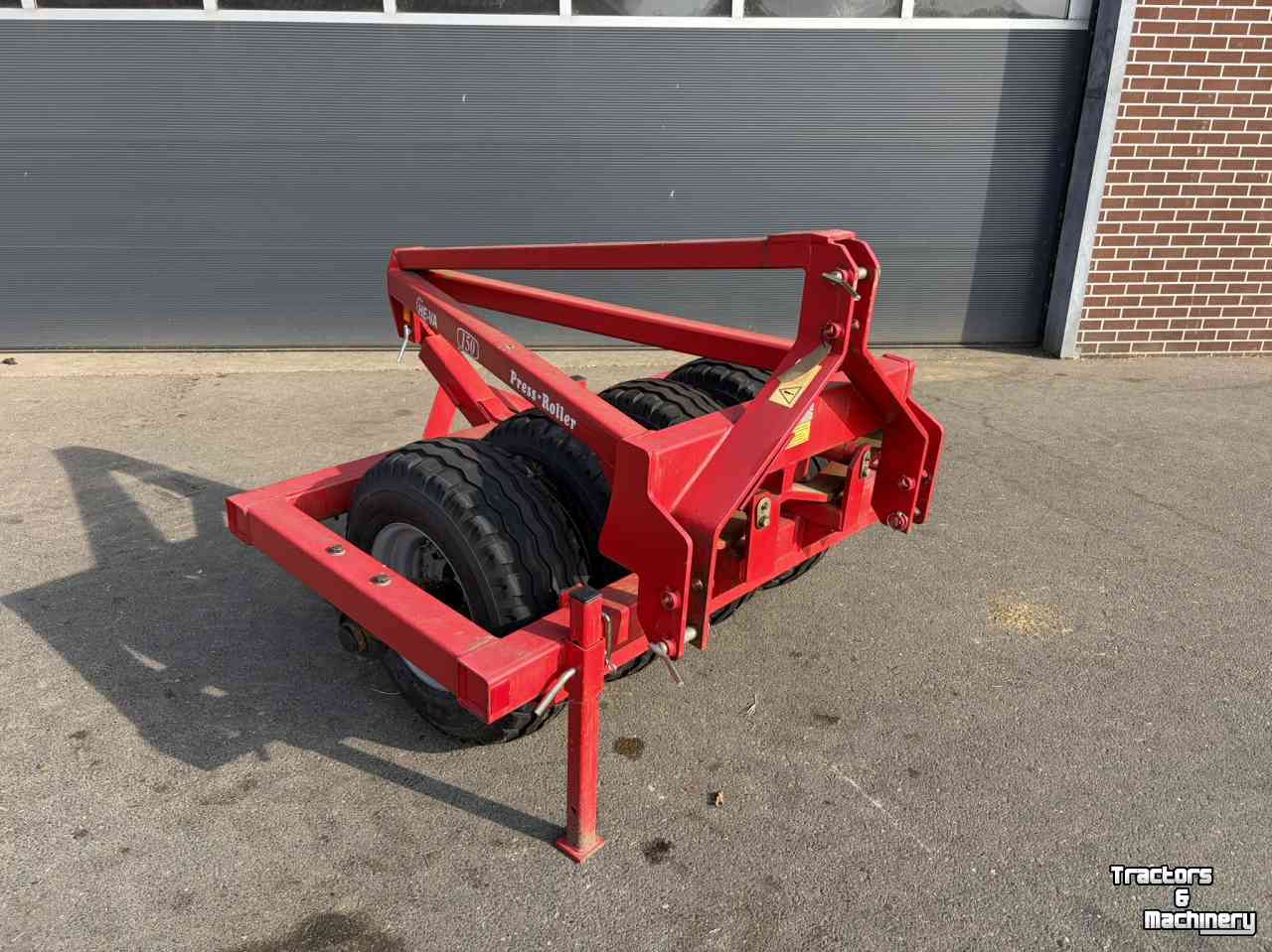 Rouleau compacteur latérale / avant He-Va Front bandenpakker 150
