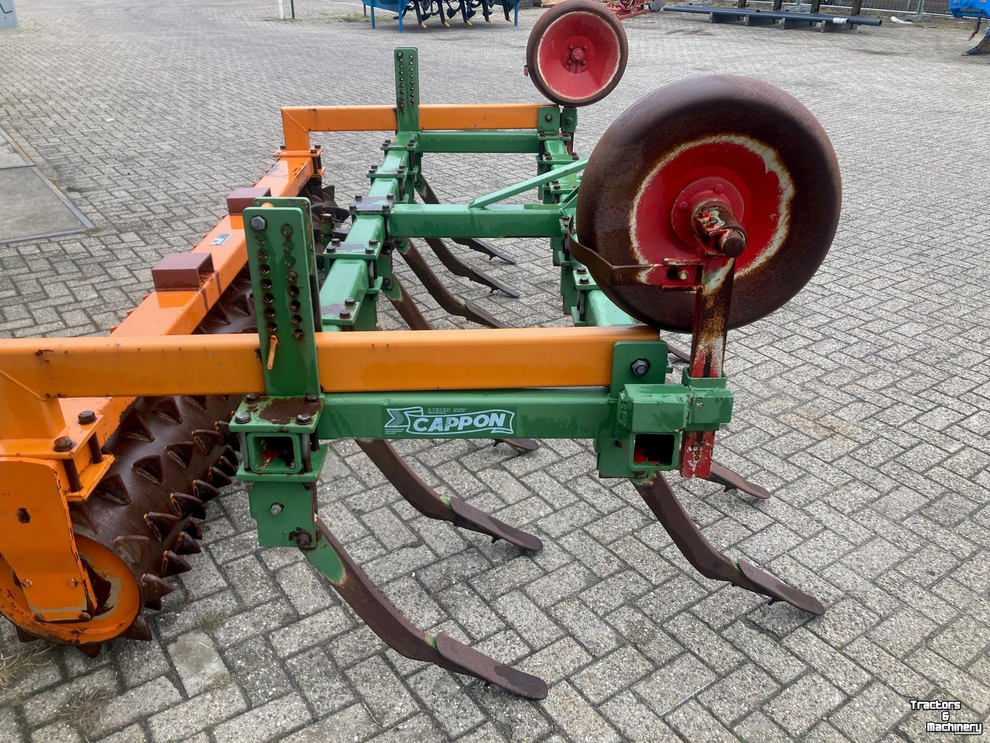 Cultivateur Cappon cultivator met pakkerrol