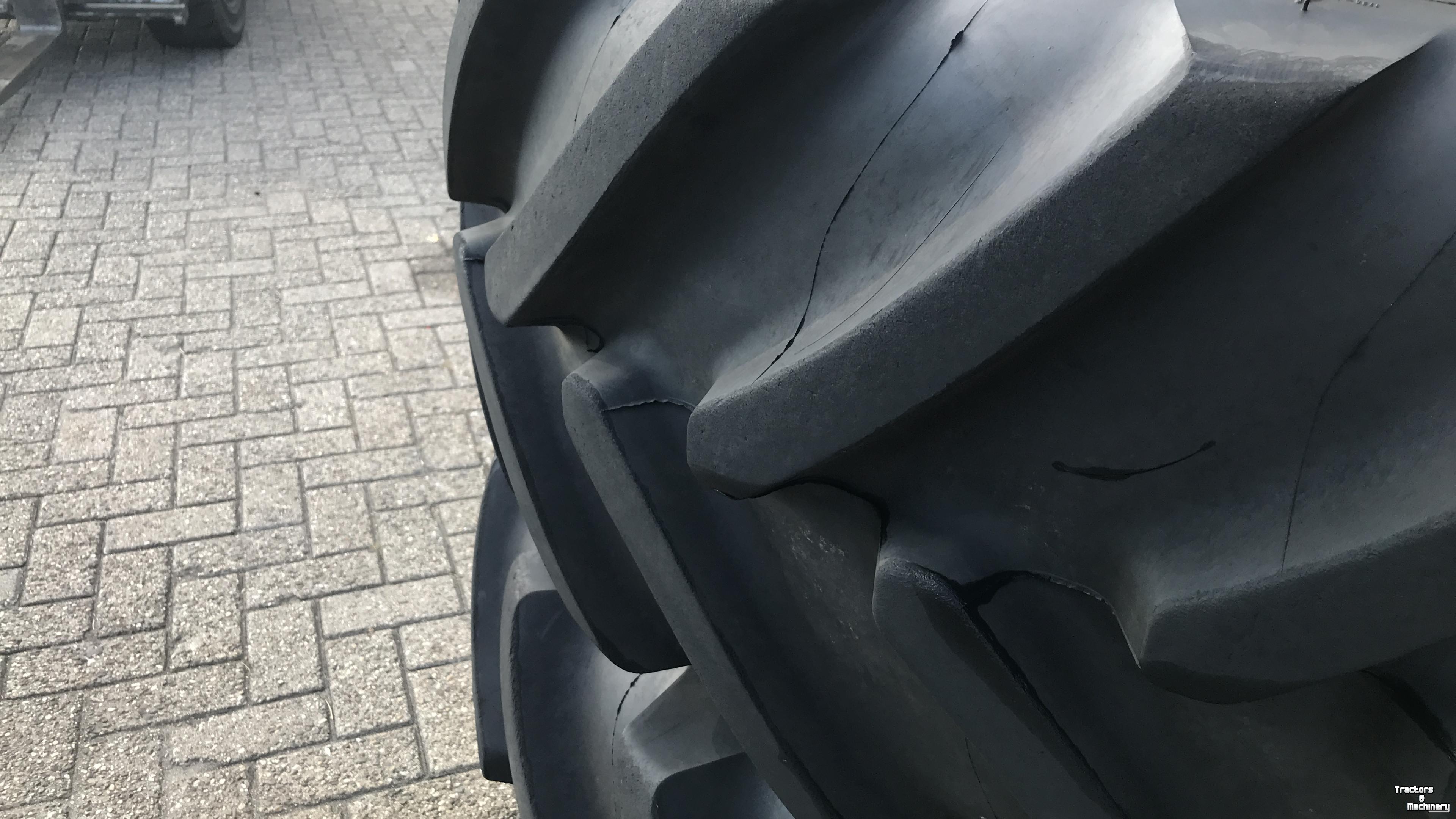 Roues, Pneus, Jantes, Barillets Jumelage Michelin 650/65R42 + 480/70R30 spoor 213cm