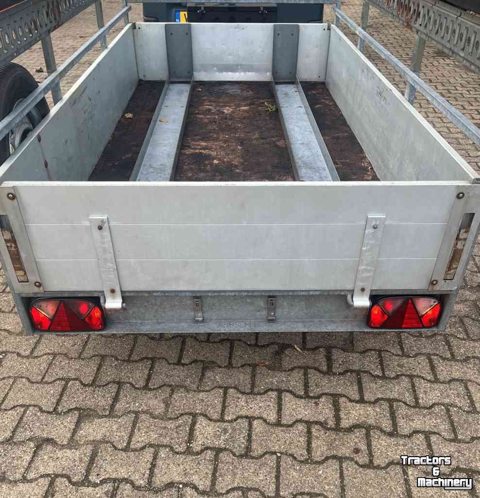 Remorque automobile jusqu’ à 3500 Kg Anssems GT 750 aanhanger – incl. reservewiel en opbergkoffer
