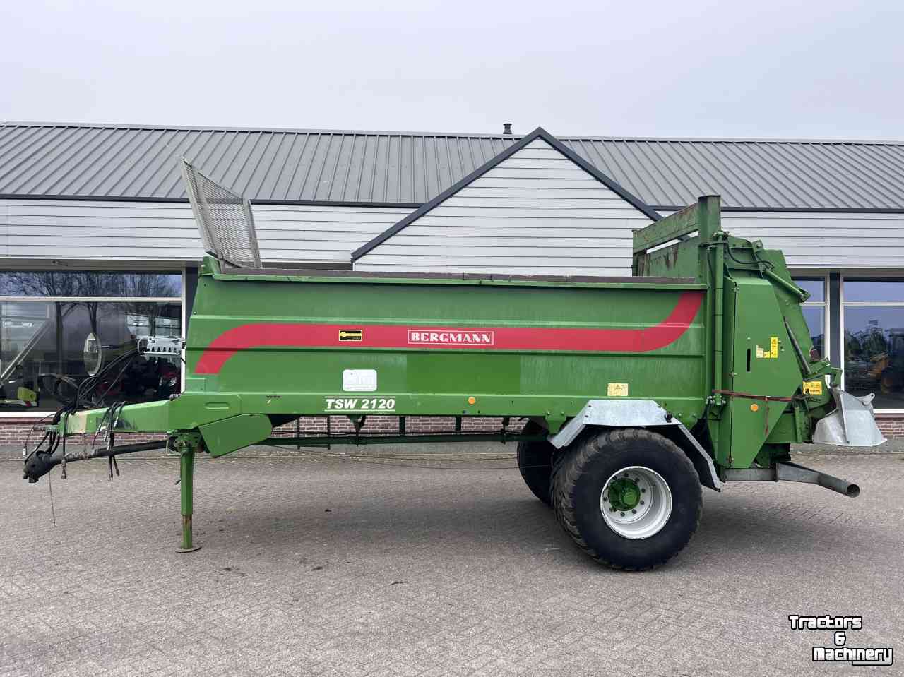 Epandeur de fumier Bergmann TSW 2120 E strooier