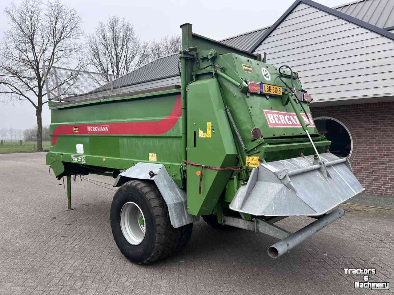 Epandeur de fumier Bergmann TSW 2120 E strooier