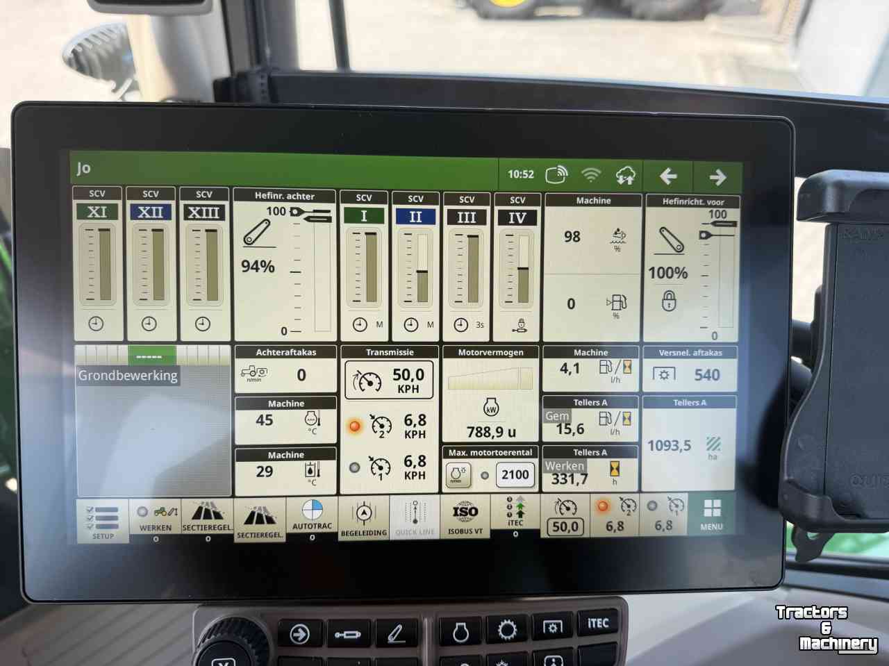 Tracteur John Deere 6R175 AP 50KM COMMAND-PRO G5-PLUS 2024 790 UUR!!!