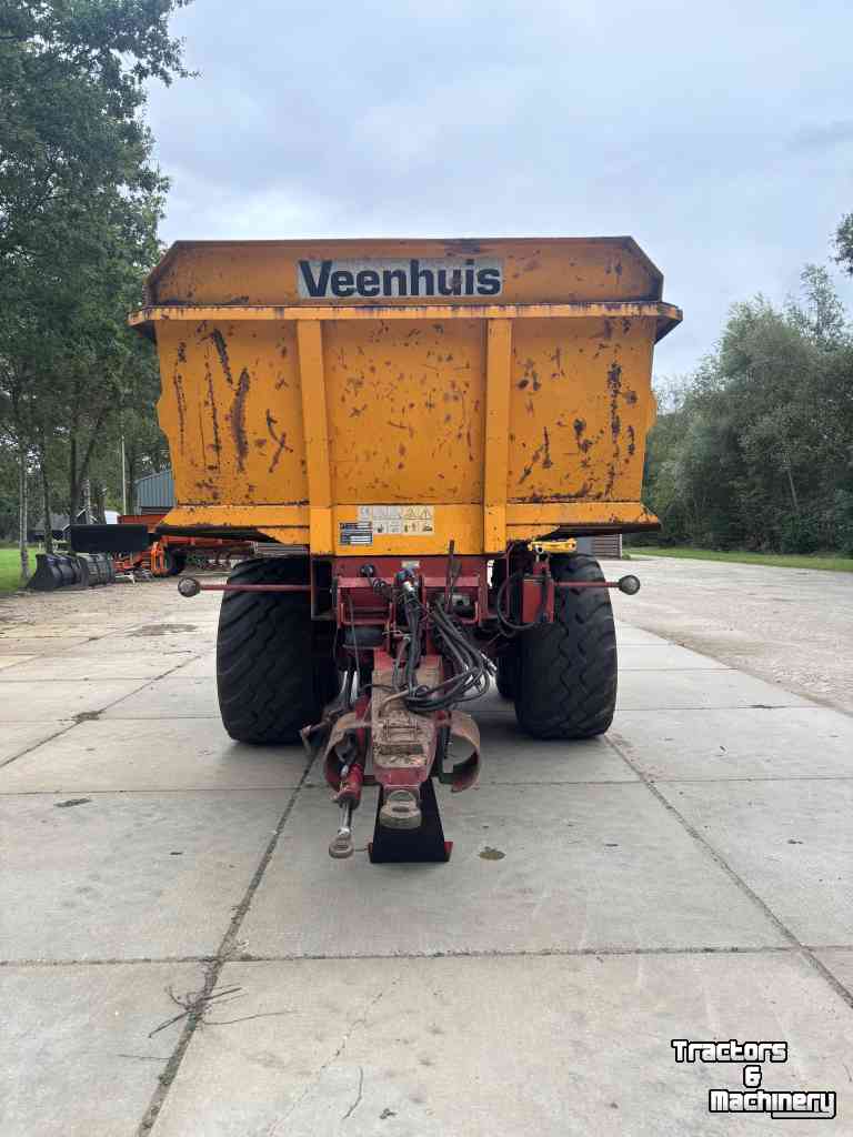 Tombereau / Benne TP Veenhuis Jvzk 18000 zanddumper dumper kipper