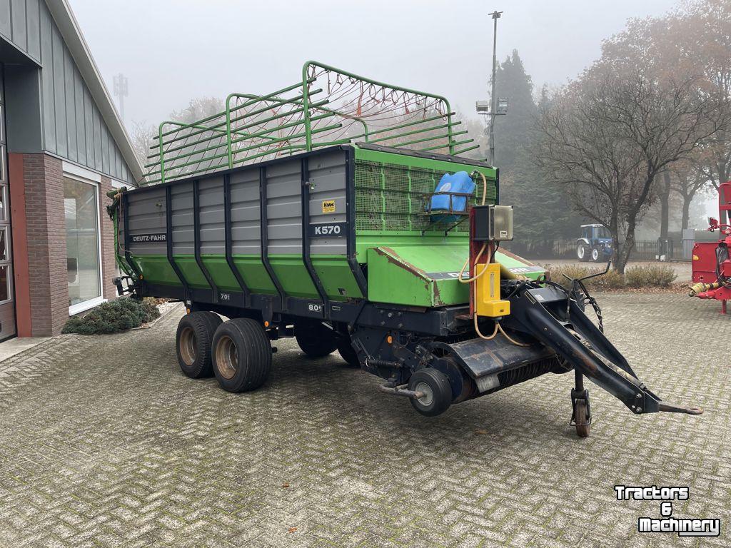 Autochargeuse Deutz-Fahr Deutz-Fahr K570 opraapwagen