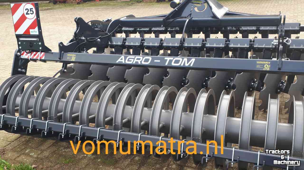 Déchaumeur à disques Agro-Tom ATXL3.0 Degelijk/Ruimgebouwd=PERFECTE Schijveneg