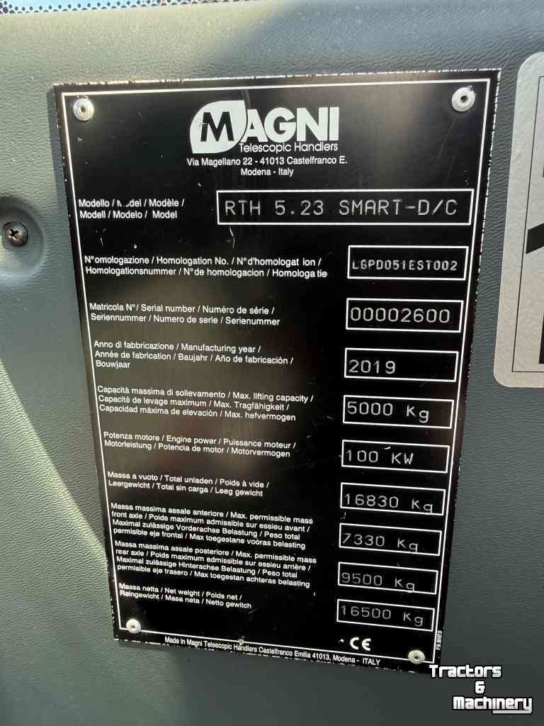 Chargeur Télescopique Magni RTH 5.23 SMART -D/C