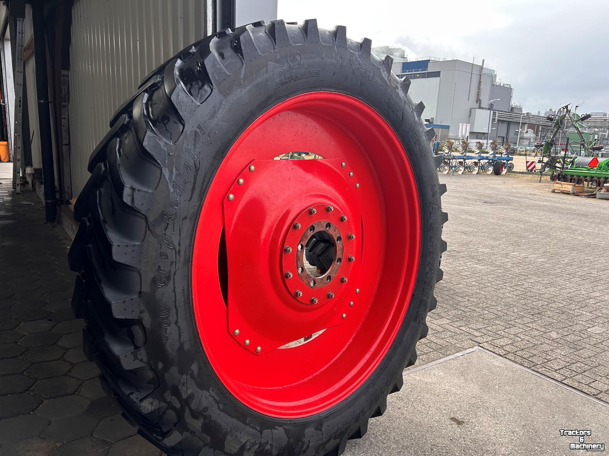 Roues, Pneus, Jantes, Barillets Jumelage Alliance 380/90R54 wielen