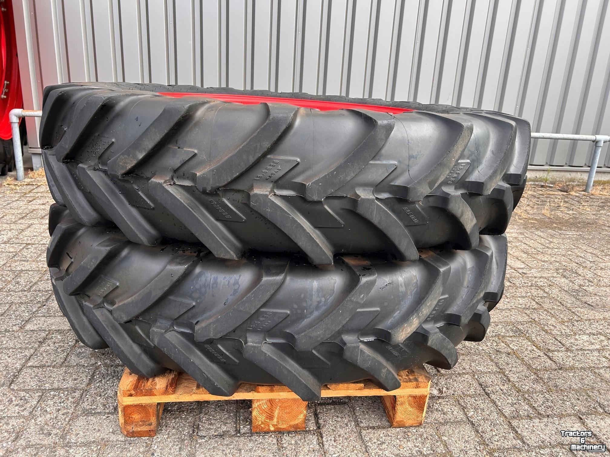 Roues, Pneus, Jantes, Barillets Jumelage Alliance 380/90R54 wielen